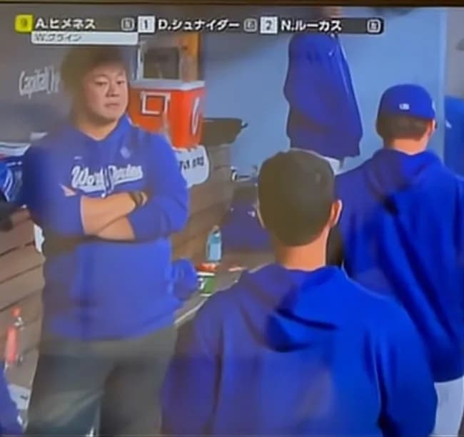 【画像】ドジャースにホリエモン居たｗｗｗｗｗｗｗ