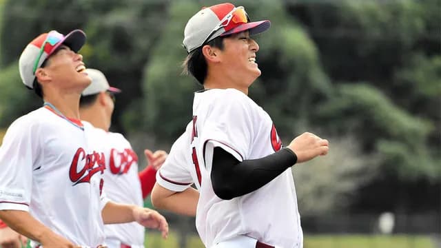 カープ佐々木泰『単打マン』から変身！フリー打撃で全球フルスイング柵越え披露