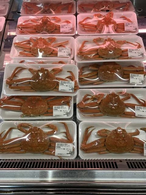 北海道産、オオズワイ蟹がこの値段なんやがこれって安いの？