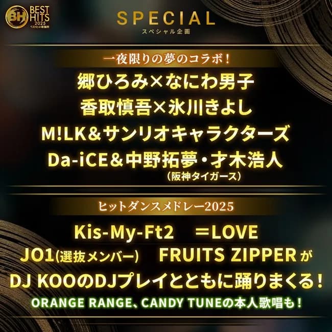 阪神・中野と才木、音楽番組に出演