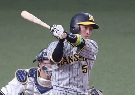 日シリの敗因第3位、近本がチャンスで3ボールから甘い球2球見送って凡退したやつ