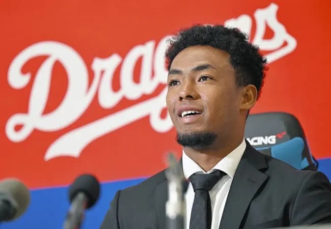 中日ブライト健太(26)、大幅年俸増にたまげる。「ほぼ代打でしか出てないのにこんなに…」