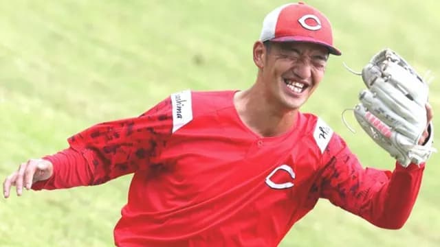 カープ矢野雅哉が500万減の年俸4800万で契約更改「打撃を何とかしないと。競争に勝つしかない」