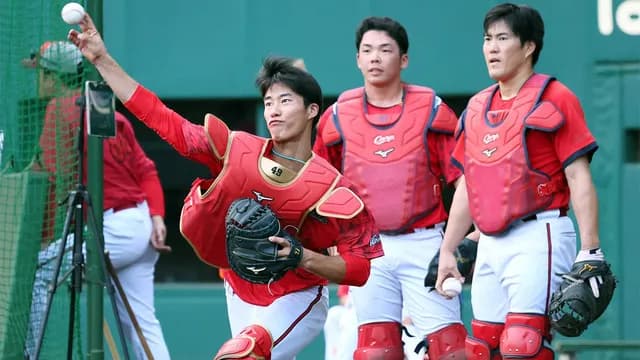カープ二俣スタメン捕手で侍ジャパン戦！渡邉久保辻ら若鯉が日本代表に挑む【広島-侍J/練習試合】