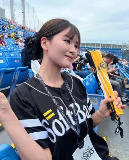 ホークスファン女優の下村明香（26）、今季生観戦した試合が『21勝10敗.677』という驚異の勝率