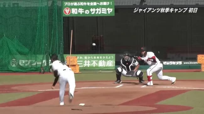 巨人阿部慎之助さんをバント依存症から救う方法w w w w w w w w w w w w w w w w w w w