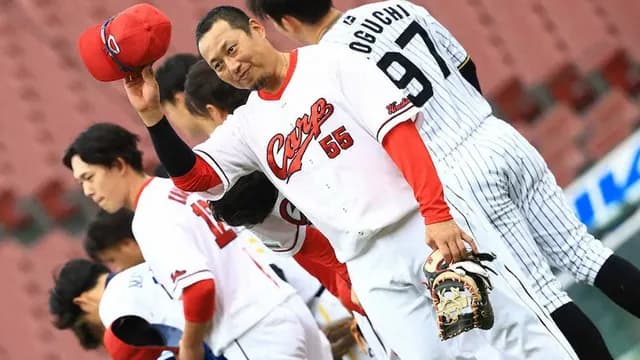 カープ松山竜平トライアウトで猛打賞!応援歌『我らの松山』カープファンからエール