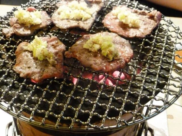 焼肉のネギ塩タン←これネギ落ちるよな