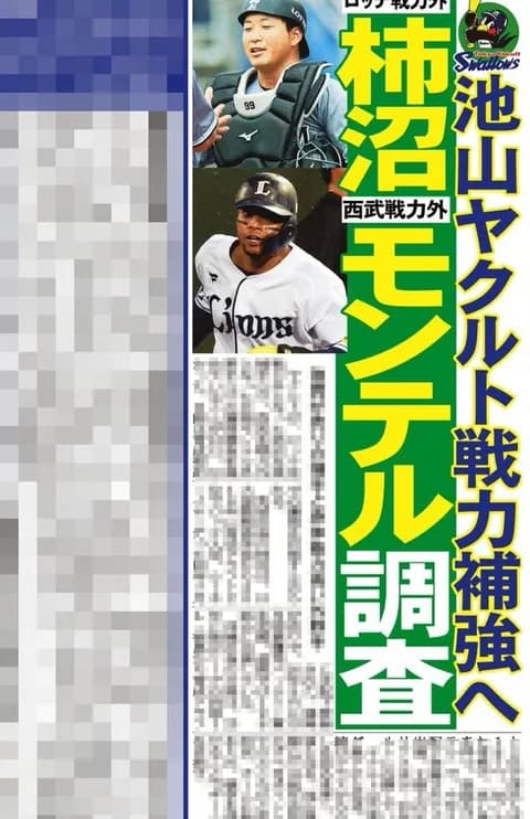 ヤクルト、元ロッテ柿沼友哉を獲得調査