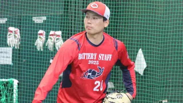 カープ栗林「8～9割の力で10割ぐらいの球が投げられる感覚がある」大阪のトレーニング施設で先発仕様の取り組みを開始