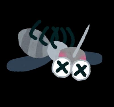 【悲報】虫さん、暑すぎて逝く