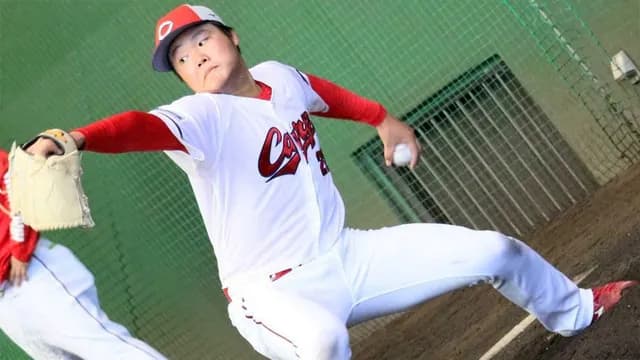 カープ高太一『208球投げ込み』異例の登板翌日に熱投！新井監督は高評価「自発的に投げている所は凄くいい」