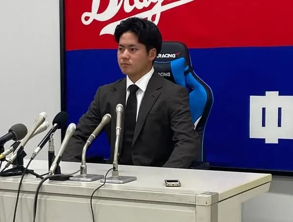 中日・金丸夢斗(2勝6敗)　900万円増の2500万円で更改「欲しいものはいっぱいあります」