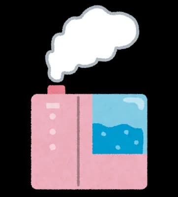 ワイの小便を入れた加湿器をガンガン効かせてる部屋で24時間過ごせば100万