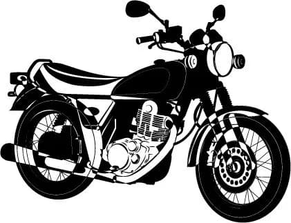 バイク(カッコよさS運転の楽しさS小回りS)←この乗り物