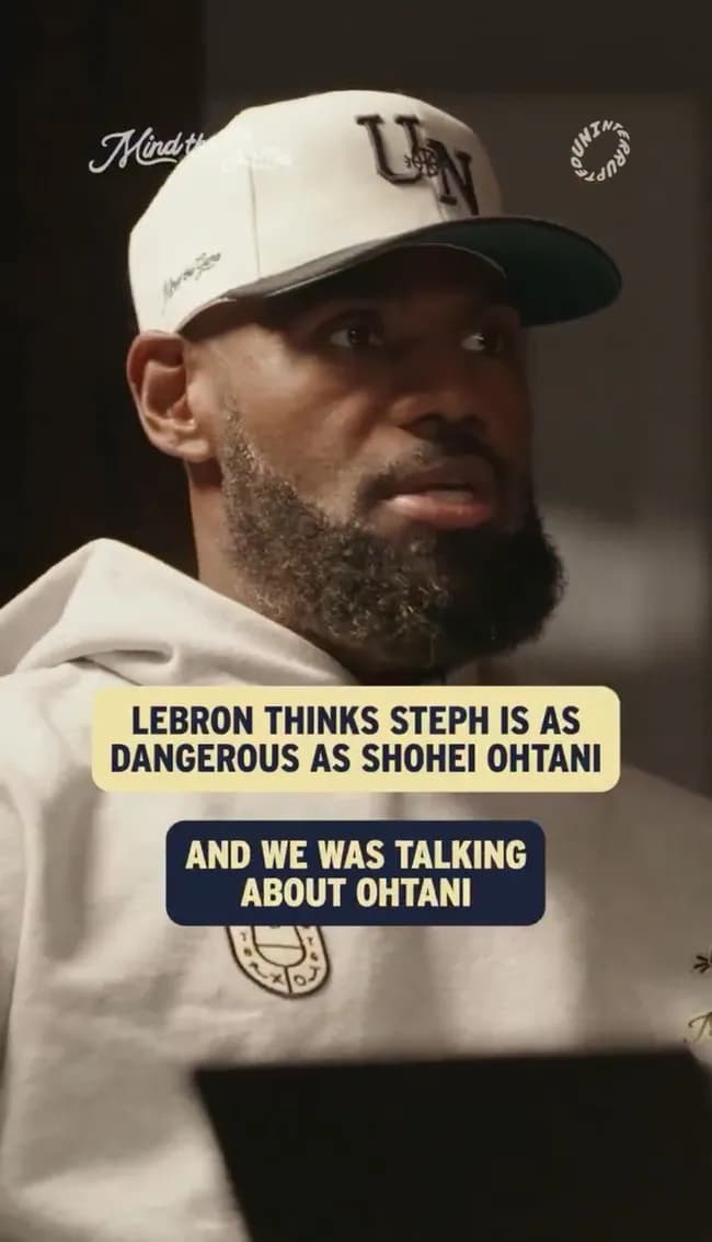 【朗報】NBAレブロン・ジェームズが大谷翔平を大絶賛