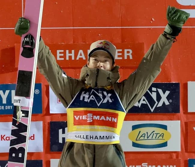 【スキージャンプ】小林陵侑、Ｗ杯で今季初Ｖ…アホネンに並ぶ歴代６位の通算３６勝