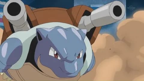 【悲報】カメックス、意地でも大砲を使わない