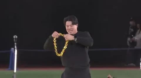 上茶谷大河、ソフトバンクのファンフェスでも森唯斗のあのモノマネを披露ｗｗｗ