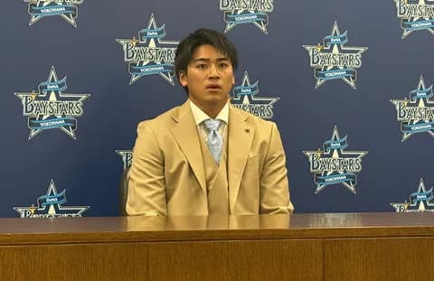 DeNA森敬斗、200万円減の2100万円で契約更改　“悔しい”連発「練習やっている気持ちでいた」