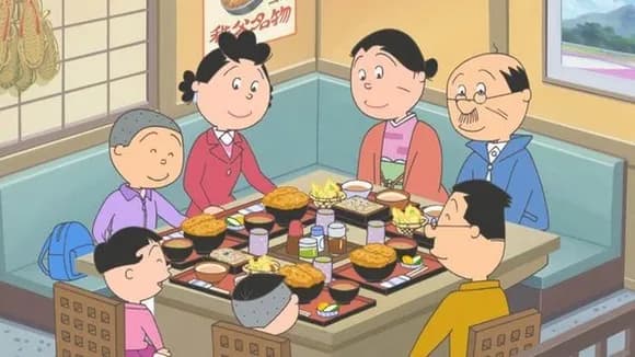 【画像】サザエさんの家族旅行の食事シーン、なにかがおかしいｗｗｗｗｗｗｗｗｗｗｗｗｗ