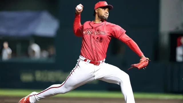 カープ・ドミンゲス退団決定。今季6試合1勝1敗 防御率3.71