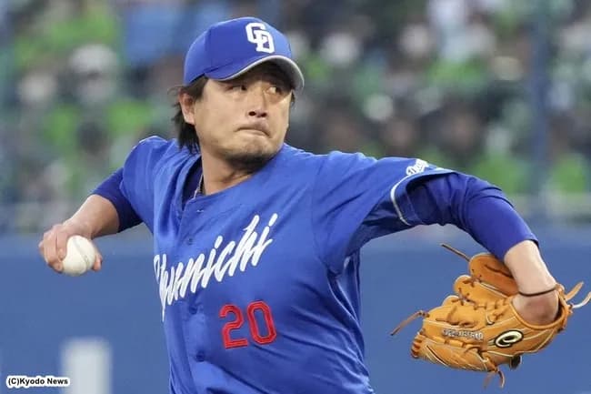 中日涌井（39）9000万→7000万で更改。「若い芽が出てきてる。来年あたり一気に活躍する気がする」