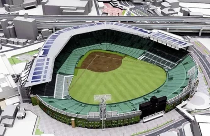 あんなほぼ意味のない銀傘に150億円もかけるんだったら屋根つけろって