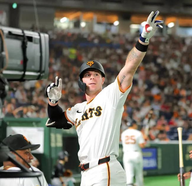 【巨人】キャベッジ残留！チームトップの１７発５１打点「新４番」候補　２年目来季も「ファンのため」