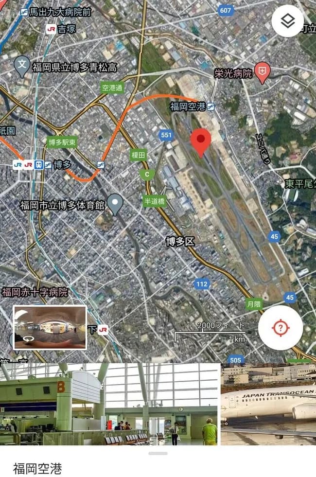 【悲報】 福岡さん、間違って街のど真ん中に空港を建ててしまう・・・