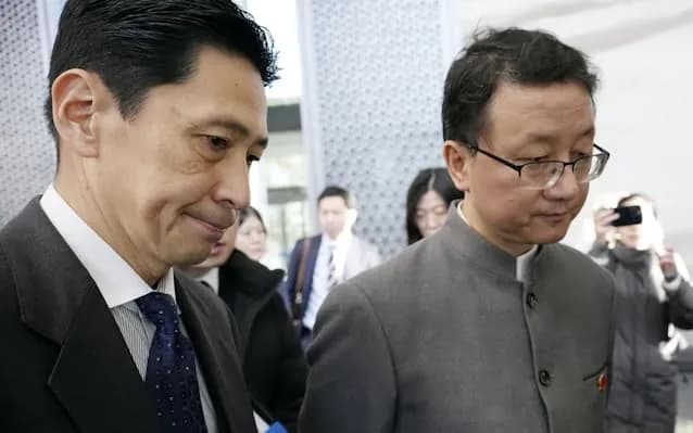 【朗報】例のチンピラ中国局長、日本企業に「中国で安心して事業してください・・・」