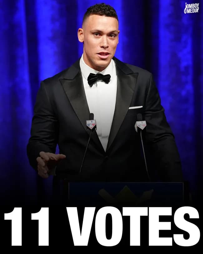 【朗報】アーロン・ジャッジさん、ニューヨーク市長選で11票獲得していたｗｗｗｗｗｗｗｗｗｗ