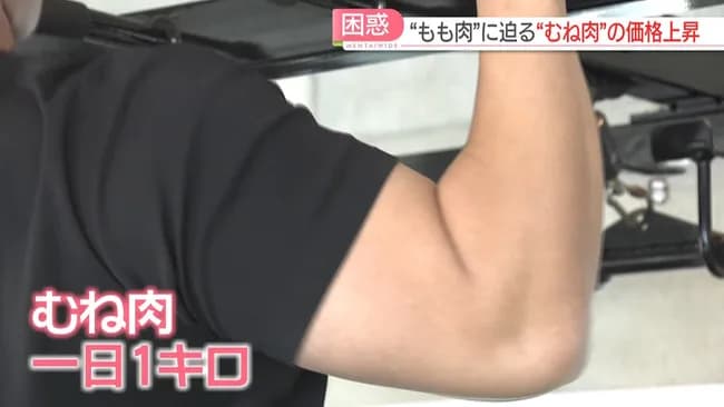 【経済】むね肉の値上がりにジムトレーナー困惑「１日１キロ食べているので困る」