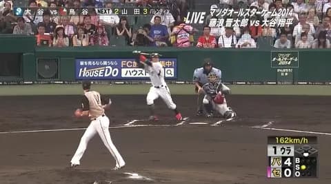 動画　11年前のプロ野球、大谷の162キロでざわつく