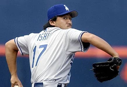 石井一久メジャー1年目　154回106四球4死球