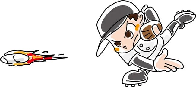 野球って球の回転が5億rpmくらいあればスローボールも豪速球に見えるんか?