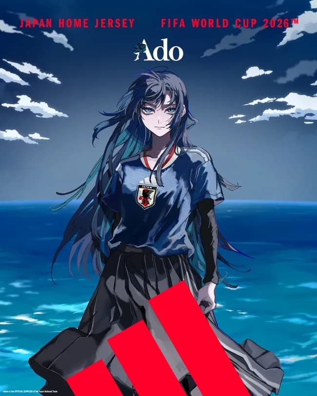 【画像】Ado、サムライブルー入りｗｗｗｗｗｗｗｗｗ