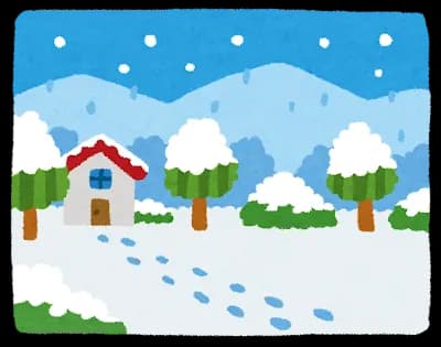 テレビ「雪！雪です！東京で雪が降ってます！交通機関が麻痺しています！人が滑ってます！」(積雪0.5m)