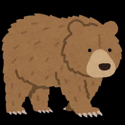 役所に来庁した〓「あのーすみません」市民「嫌ァアアアア！熊さんがいるぅううう！」