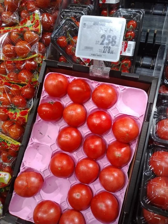 【画像】トマト🍅、高級フルーツになってしまう
