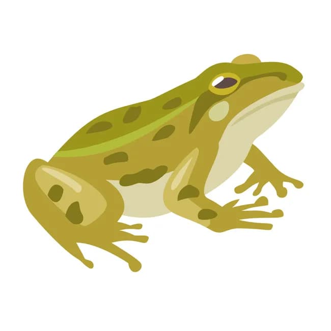 トノサマガエル、スズメバチに刺されても平気だった