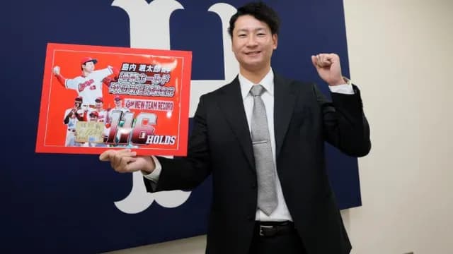 カープ島内、年俸1.3億円で契約更改「4200万増です。大台(1億円プレーヤー)は一つの目標だった」