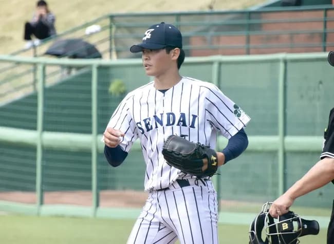 2026ドラ1候補の仙台大・佐藤幻瑛、MLBドラフトにかかるため米大学編入へ
