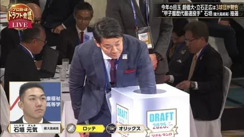 ドラフトはクジの代わりにワサビ寿司やカラシシュークリームを用意した方が面白いだろ