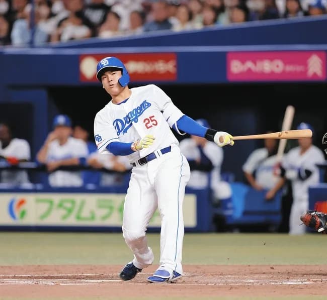 中日・石川昂弥（24）、ガッツリ減俸「もう7年目。ダメなら切られる覚悟でやる」