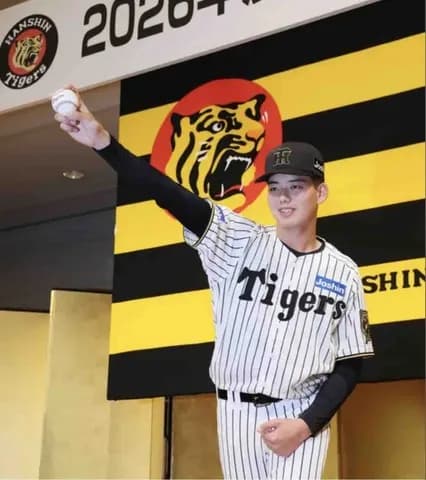 【阪神】ドラ４早瀬朔が憧れタテジマに感激「応援している側だったんですけど」右翼席での観戦も