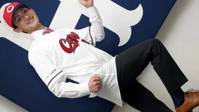 カープ辰見(176cm67kg)←痩せすぎランキング2位！