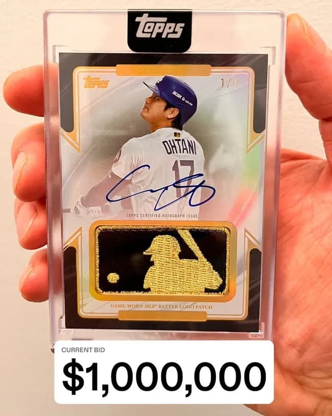 【衝撃】大谷翔平のサインカード、4億6700万円で落札されるｗｗｗｗｗｗｗｗｗｗｗ