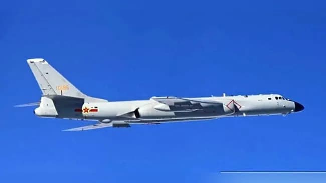 【悲報】日本が中国に対してイキったせいで、中国軍が、核搭載可能な爆撃機で本気を見せてくる