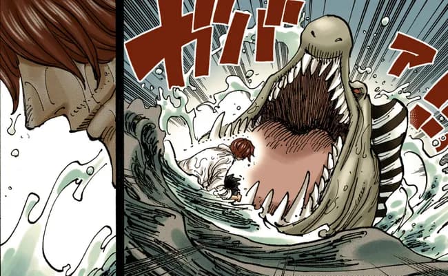 シャンクス「左腕にイムの刻印があるからそれを近海の主に食わせるか・・・」←これｗ